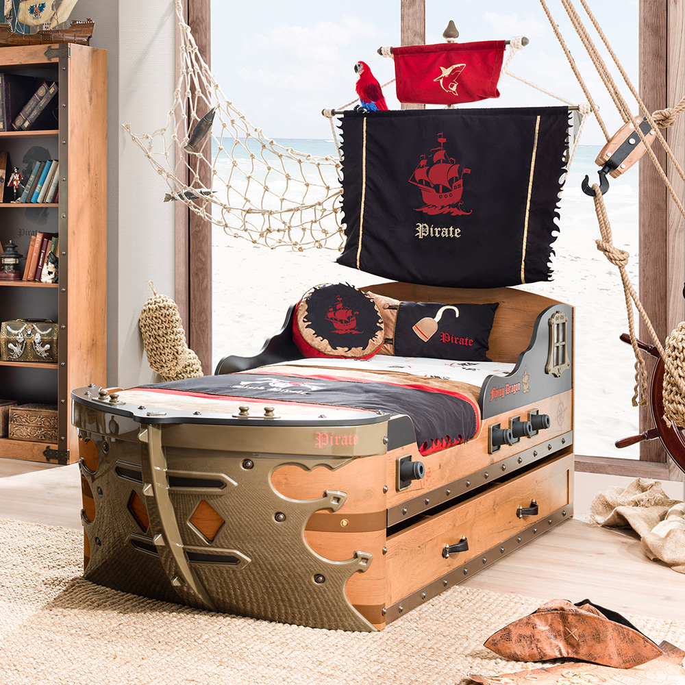 [선물대첩] [CILEK](15%할인)해적선 침대